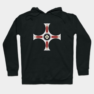 Templar cross 1 Hoodie